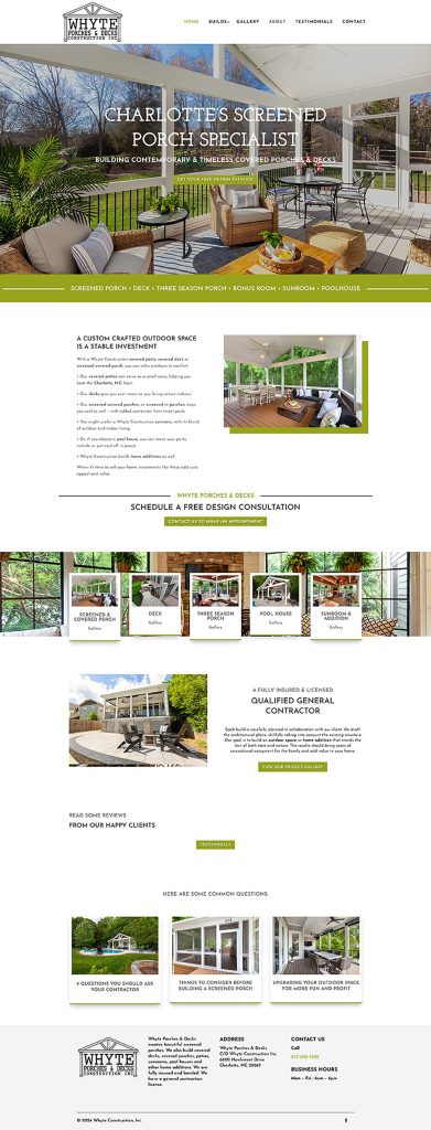 website design